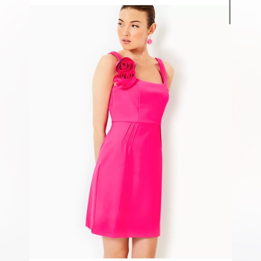 Jade Scuba Ponte Shift Dress